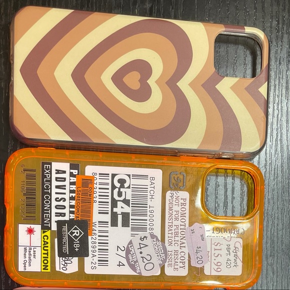 two iphone xr cases, four iphone 11 cases. - Picture 2 of 3